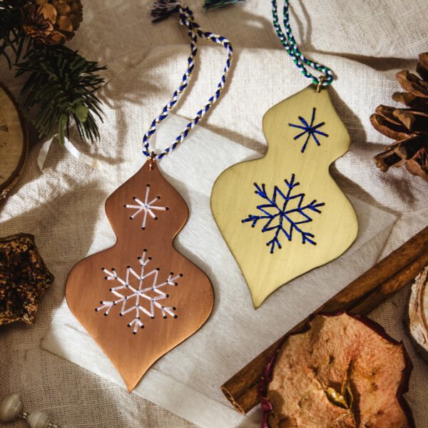 Bauble Metal Christmas Ornament