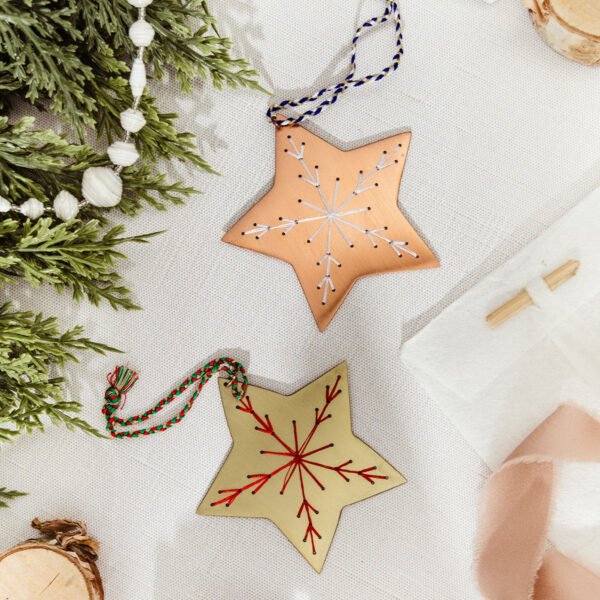 Star Metal Christmas Ornament