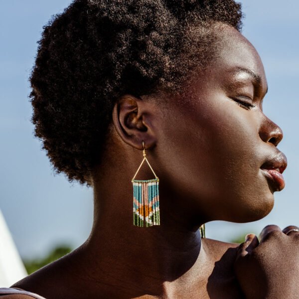 Faithful Fringe Beaded Earrings