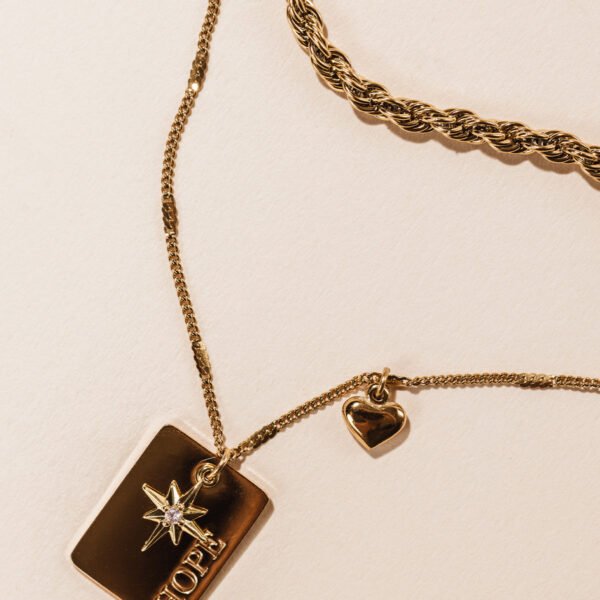 Hope Statement Necklace Set