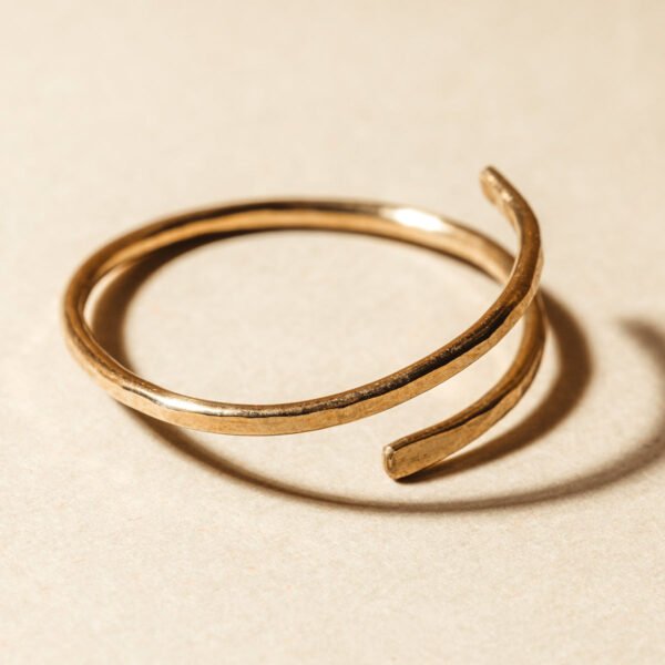 Hammered Wrap Ring