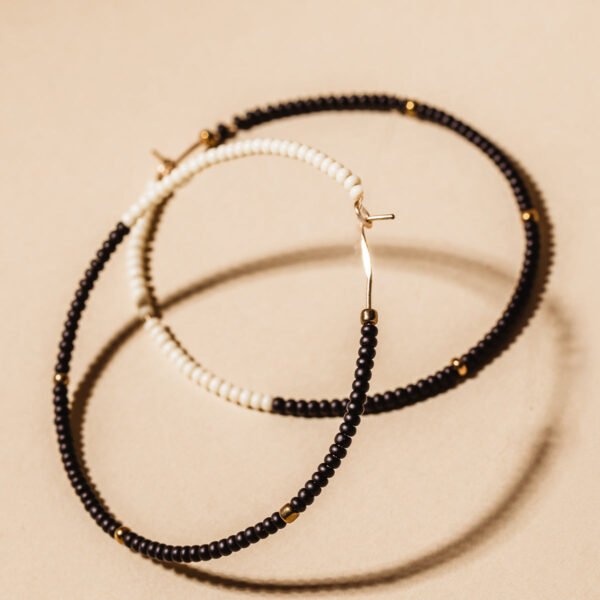 Cafe Hoop Earrings
